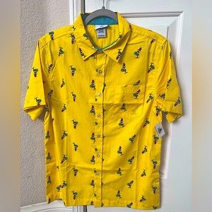 Disney Hei Hei Mens Button Down Shirt